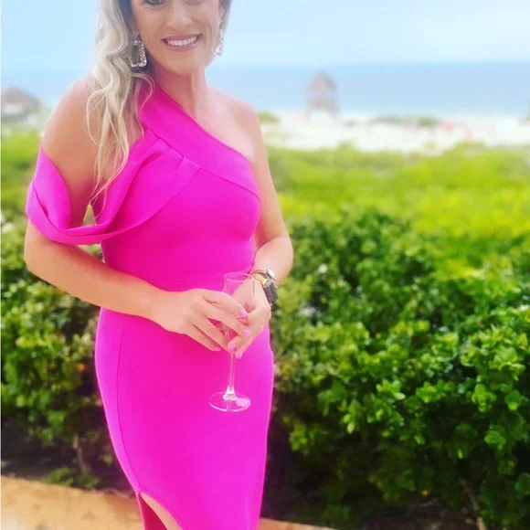 pink bandage dress amazon Amazon
